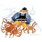 Rie Munoz Checking for Soft Shelled Crab