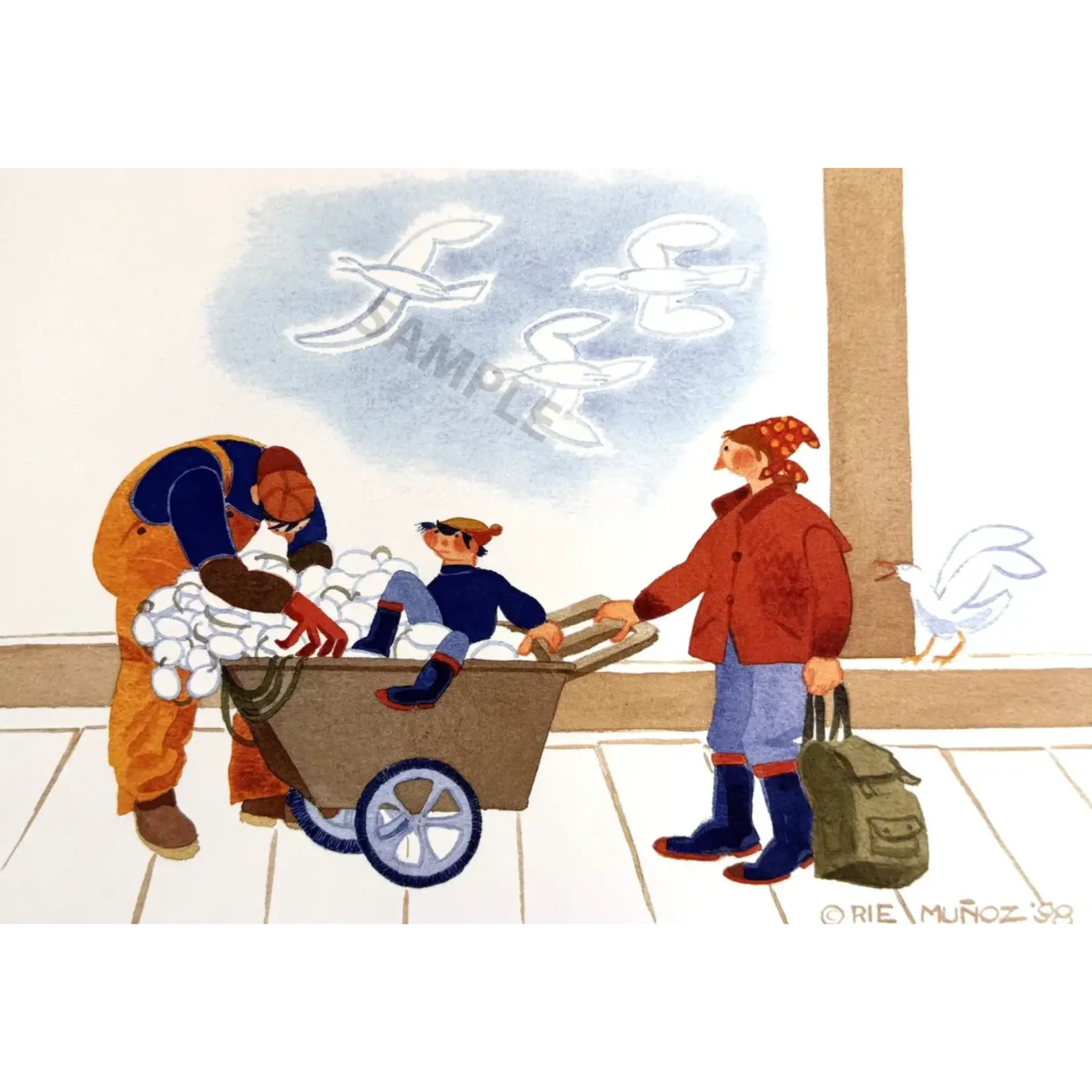 Rie Munoz Commercial Fisherman's Family | Rie Muñoz