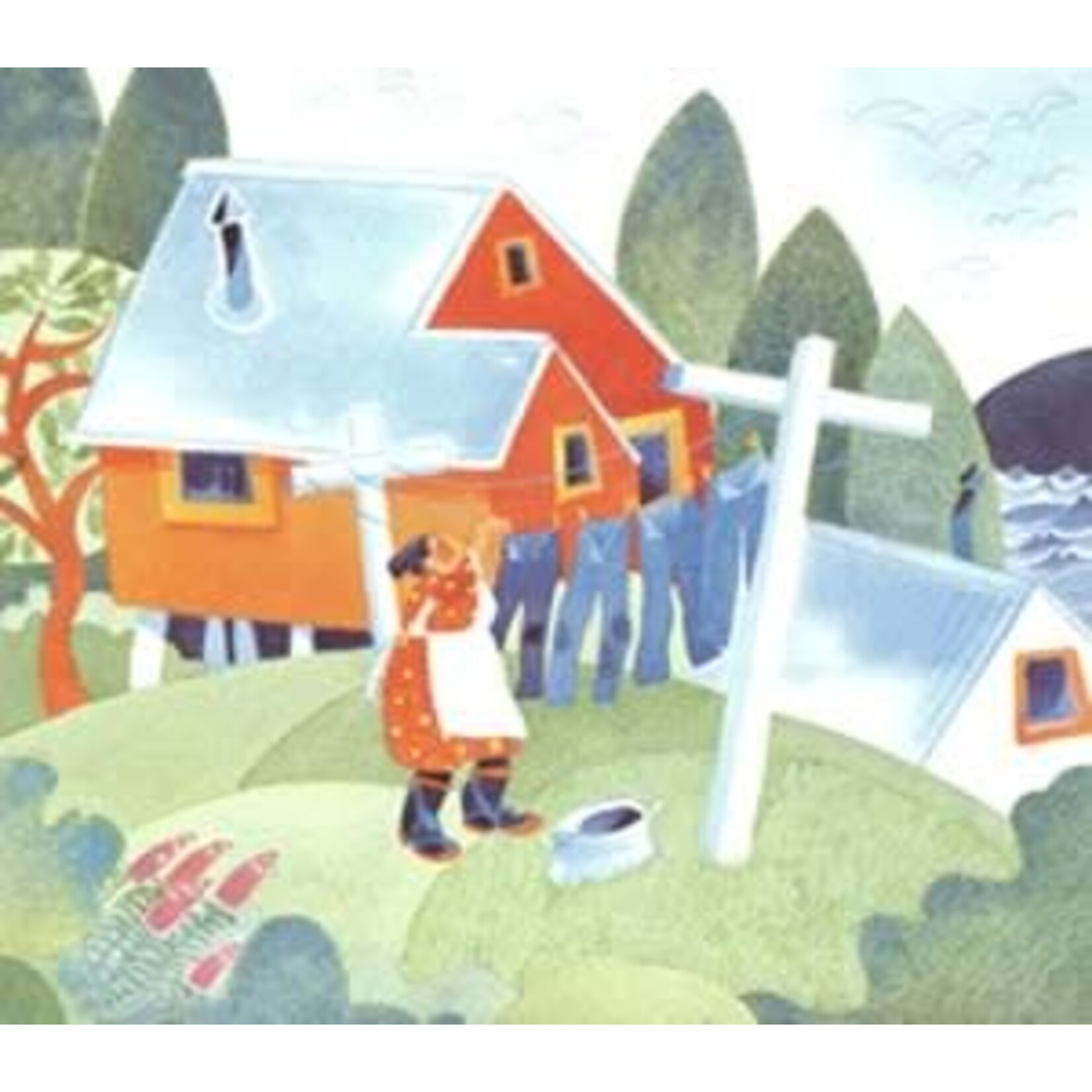 Rie Munoz Levi Laundry, Kodiak | Rie Muñoz