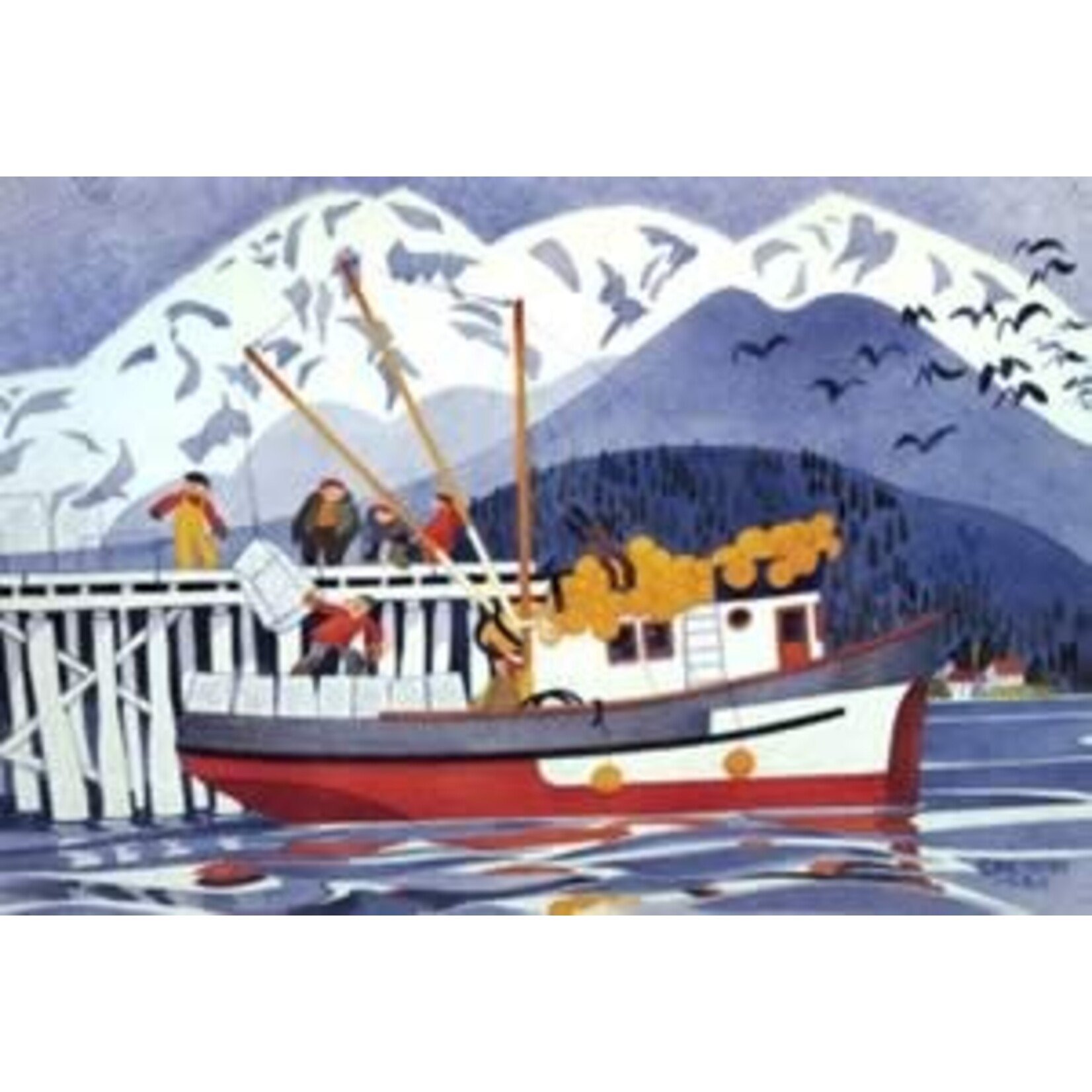 Rie Munoz Loading Crab Pots | Rie Muñoz