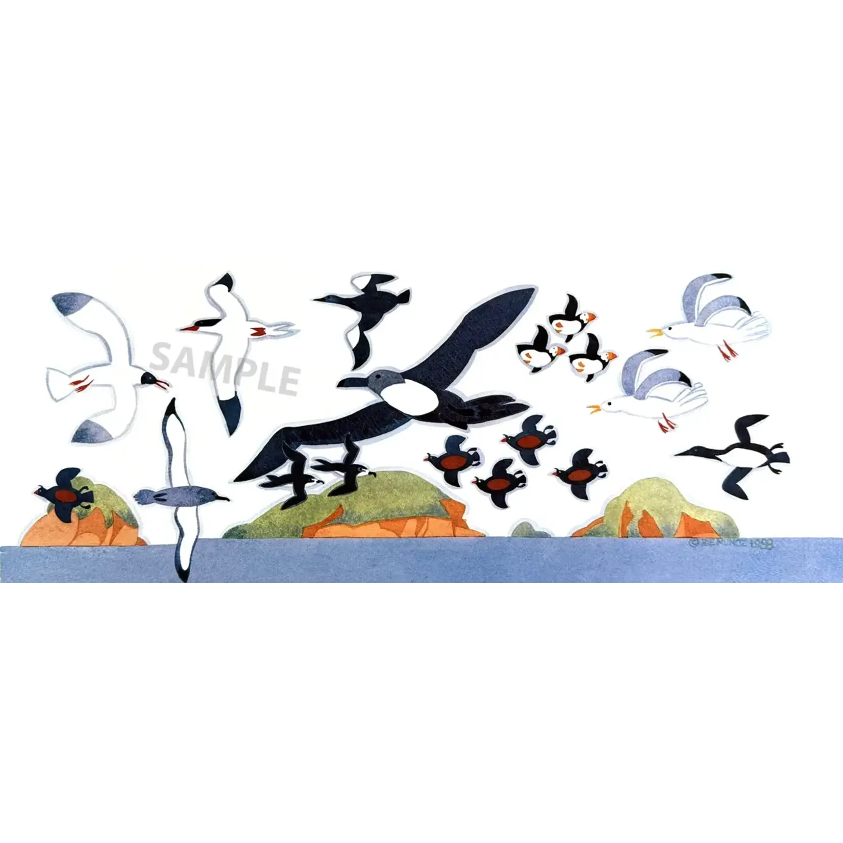 Rie Munoz Seabirds of the Aleutians | Rie Muñoz