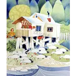 Rie Munoz Snow Geese