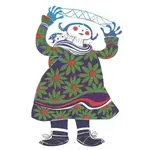 Rie Munoz String Game (AP) Silkscreen