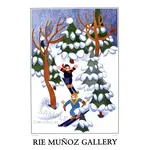 Rie Munoz Winter Blast (Poster)