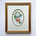 Rie Munoz Yoplait Still Life (Framed Original)