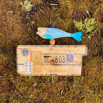 Dick Libby Folk Art Fish #25-13