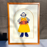 Rie Munoz Dungeness Crab (Framed Silkscreen)