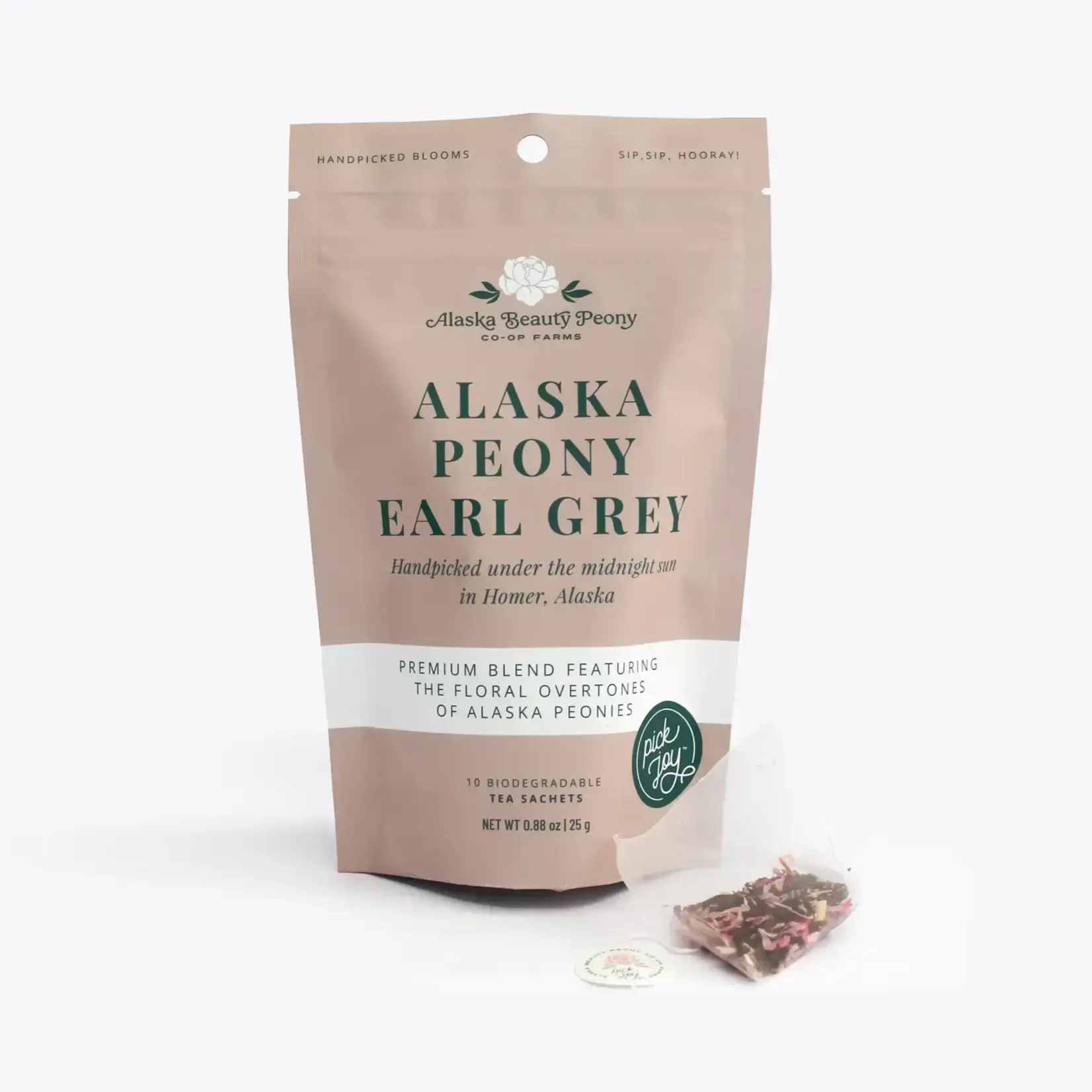 Alaska Beauty Peony Cooperative Alaska Peony Earl Grey Tea | Alaska Beauty Peony Cooperative