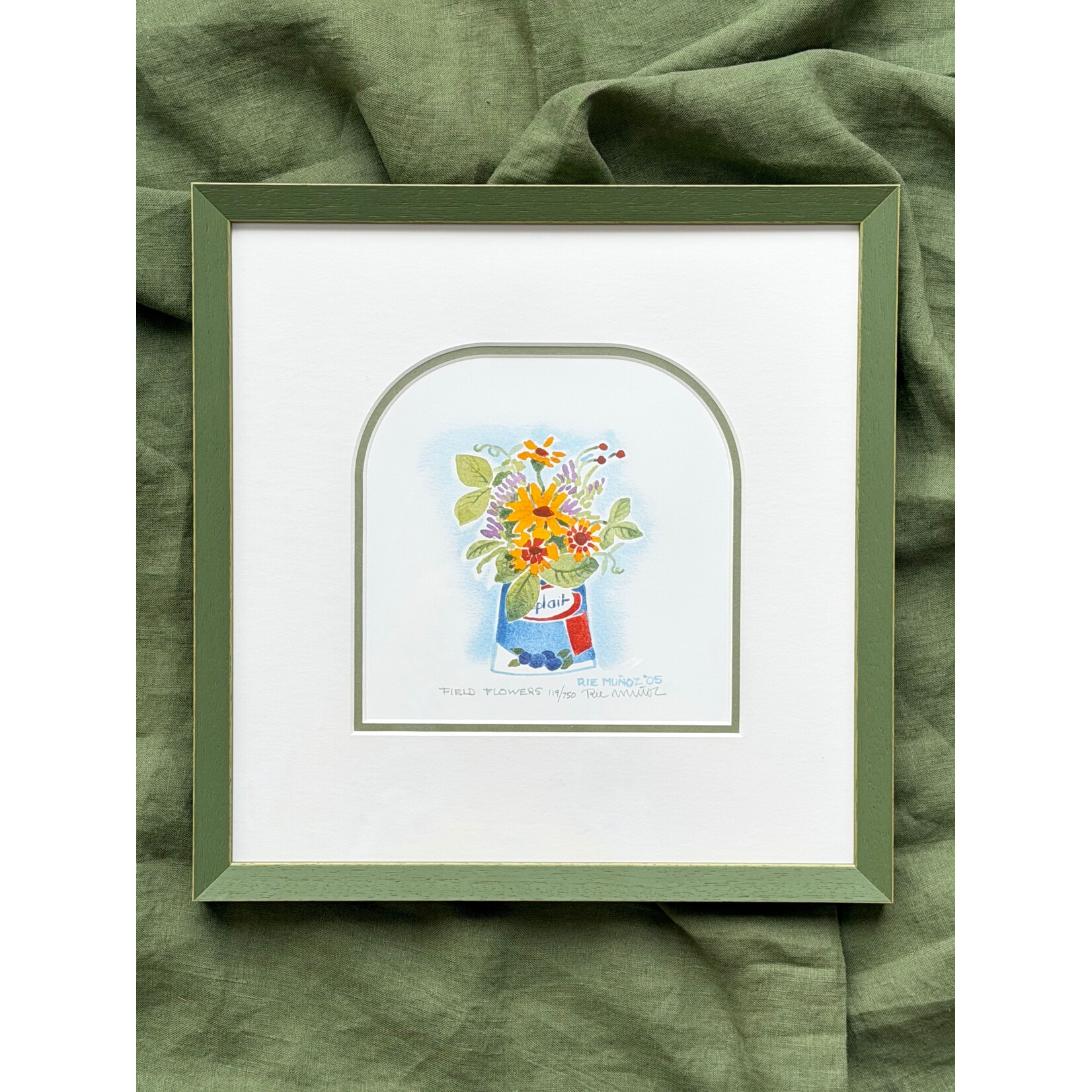 Rie Munoz Field Flowers (Framed) | Rie Muñoz