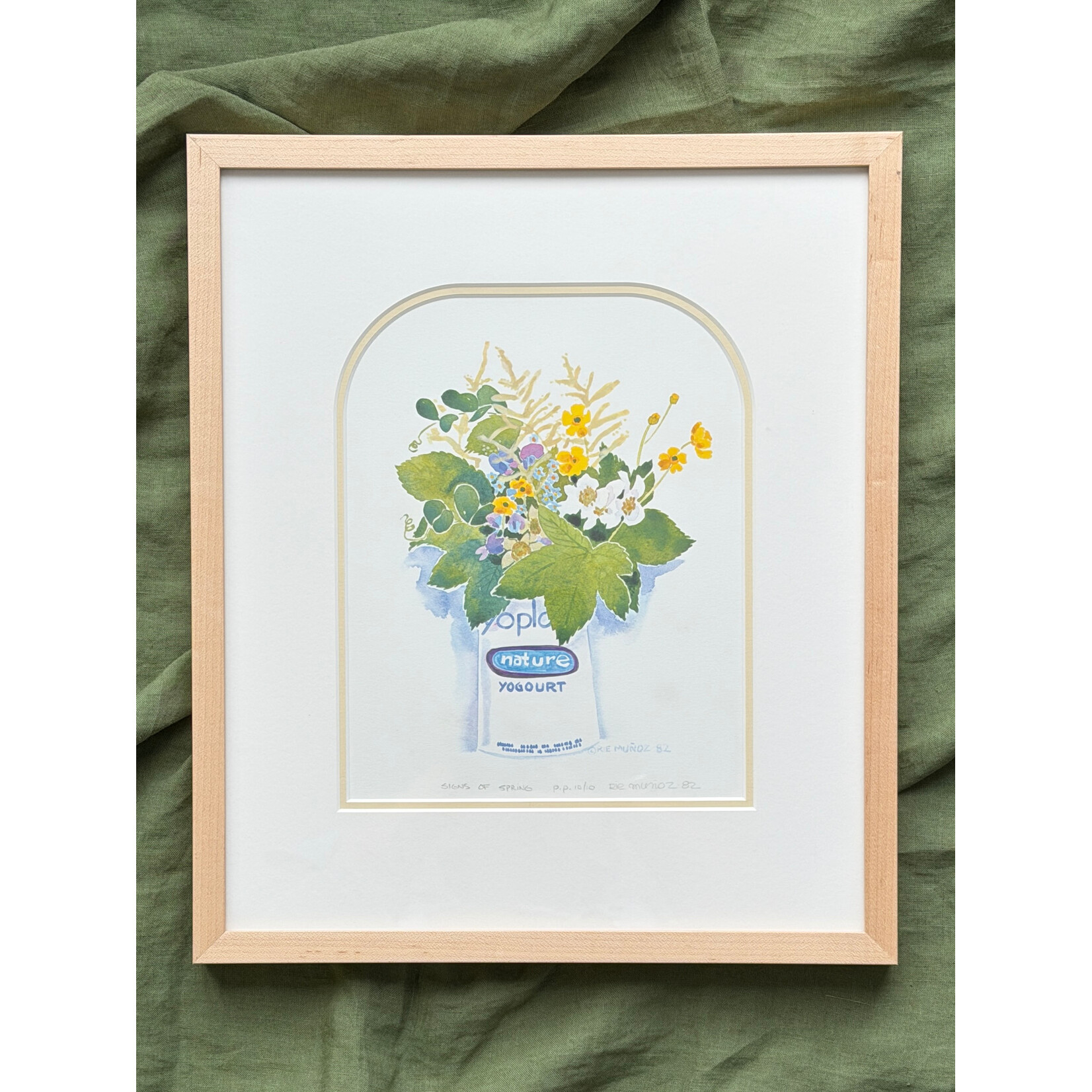 Rie Munoz Signs of Spring (Framed) | Rie Muñoz