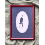 Rie Munoz Pearl Wagging (Framed Original)