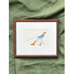 Rie Munoz Pulling the Floats (Framed Original)