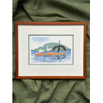 Rie Munoz Hitchhikers (Framed)