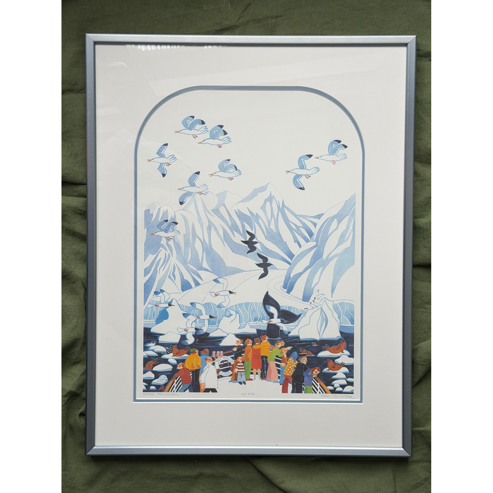 Rie Munoz Star Princess (Framed) | Rie Muñoz