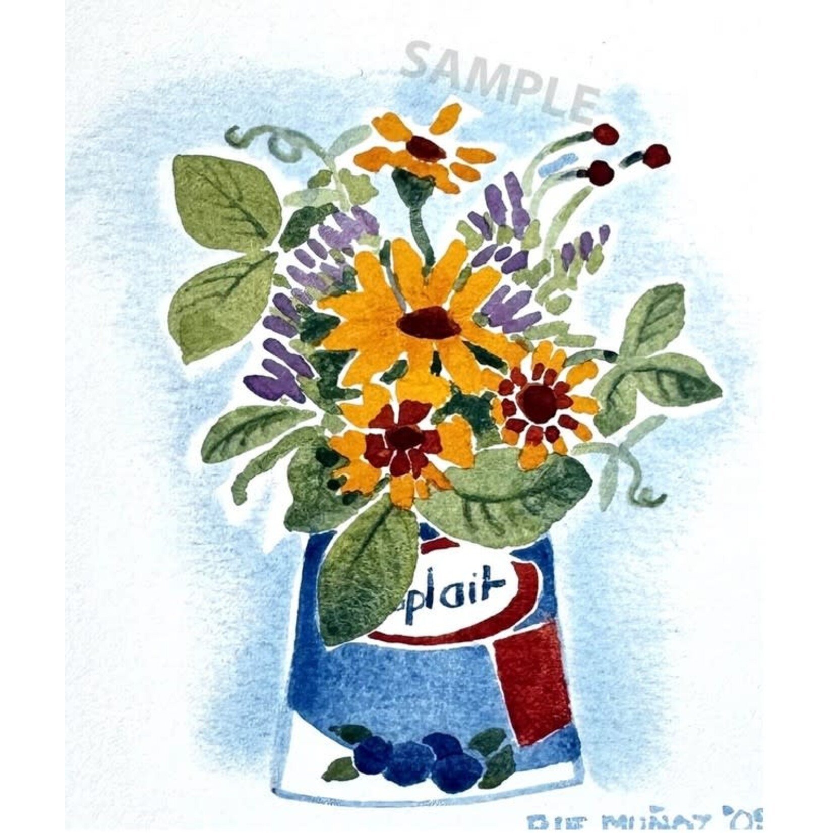 Rie Munoz "Field Flowers" | Rie Muñoz