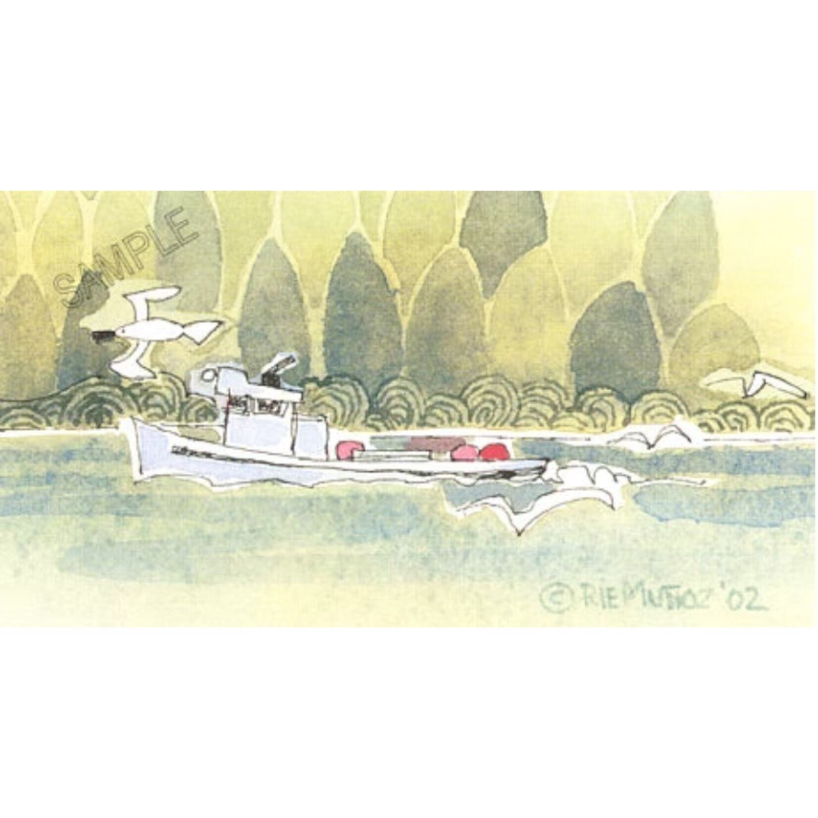 Rie Munoz "Gastineau Channel" | Rie Muñoz