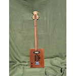 Great Land Home Cigar Factory Vallarta Cigar Box Guitar with Walnut Fingerboard