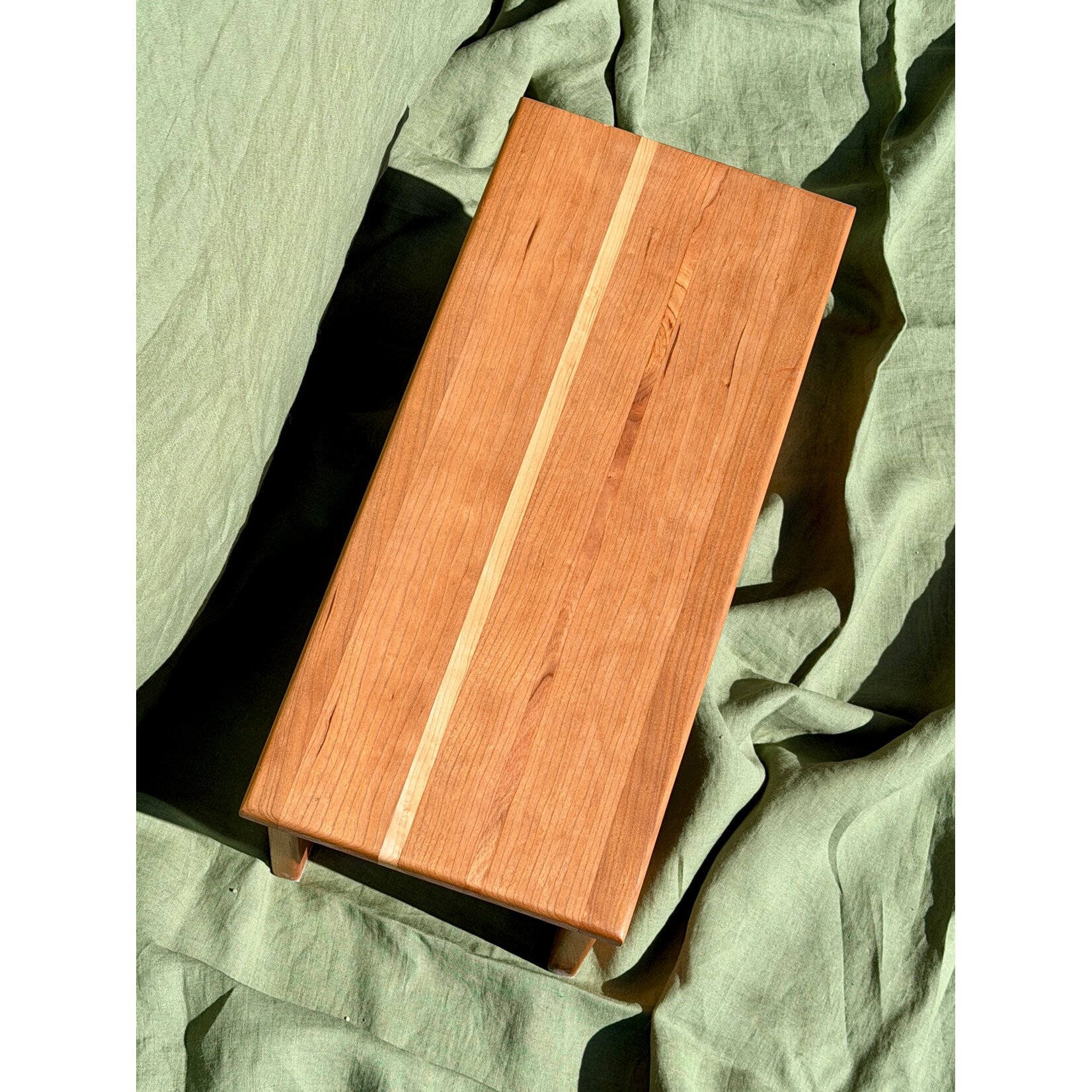 Great Land Home Cherry and Ash Stool | Phil Paramore