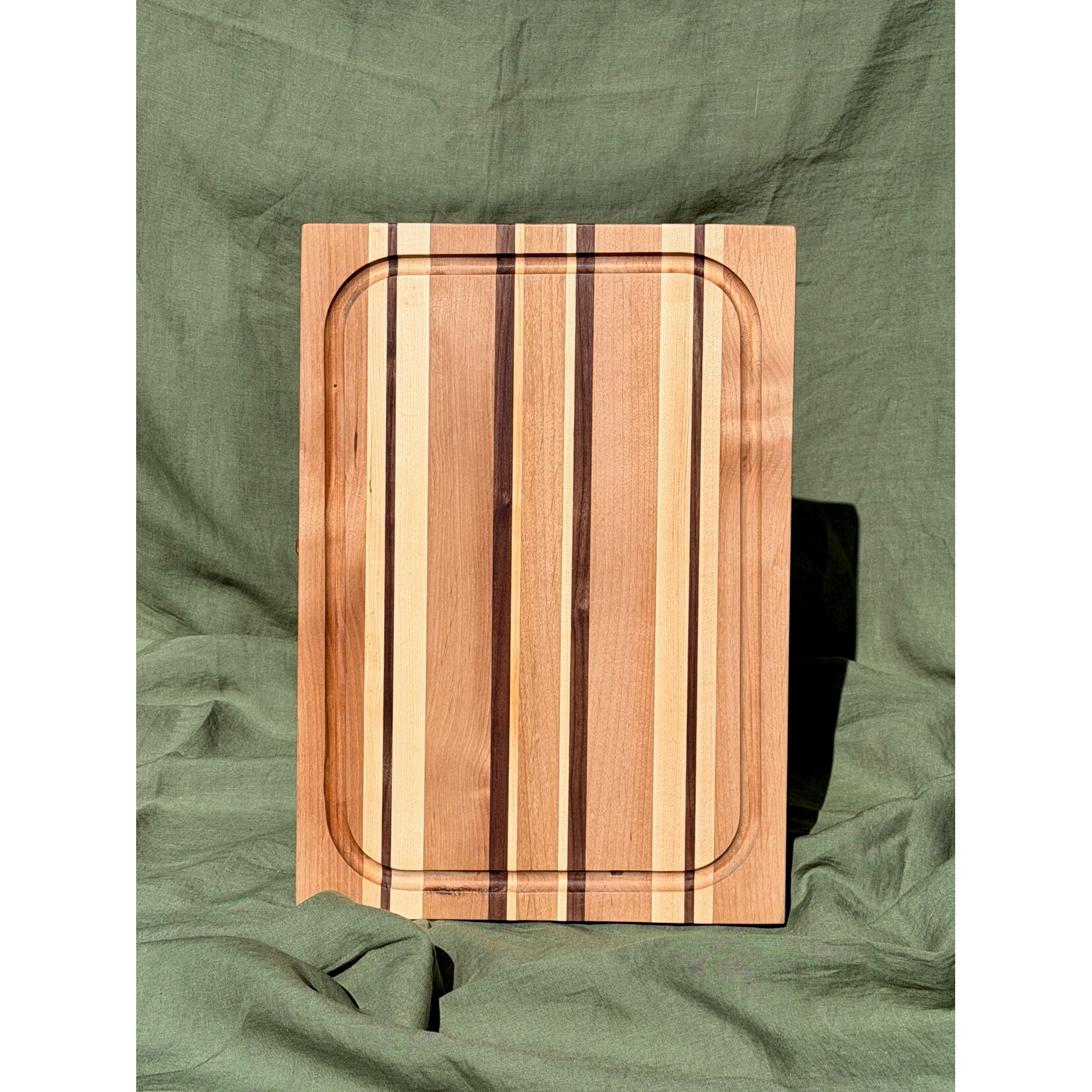 Great Land Home Maple, Cherry & Walnut Cutting Board | Phil Paramore