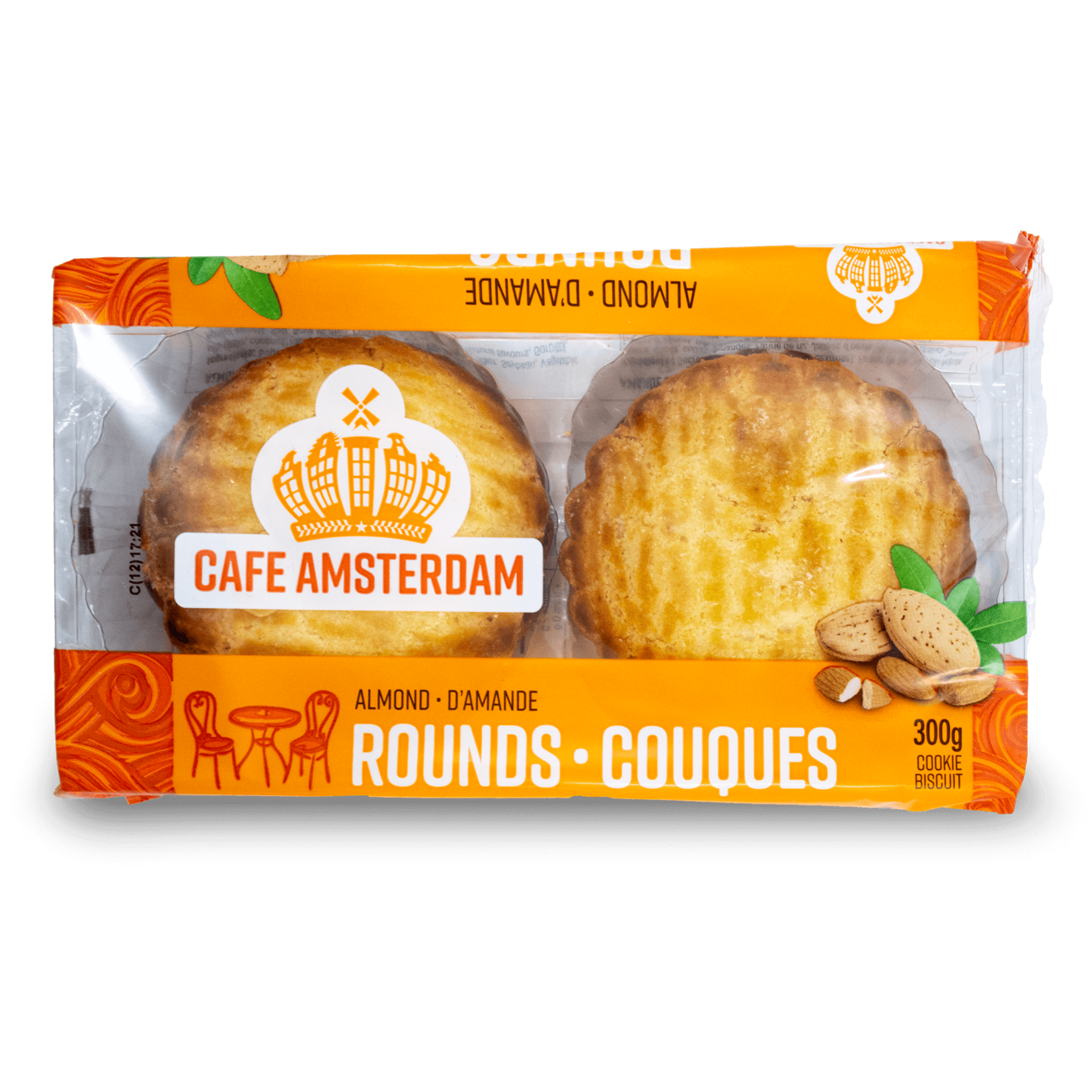 Cafe Amsterdam Cafe Amsterdam Almond Rounds 300g