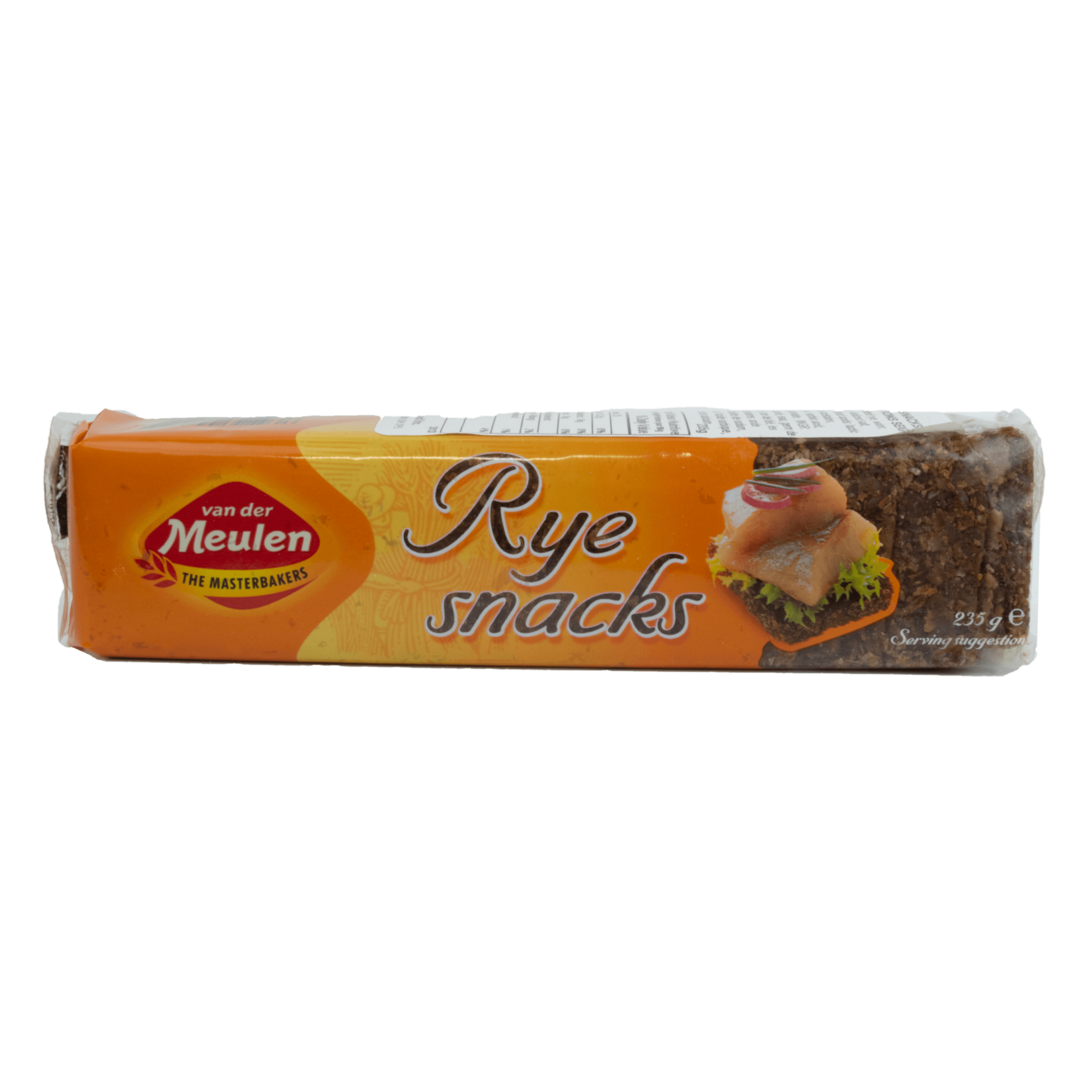 Van Der Meulen Van Der Meulen Ryebread Snacks 235g