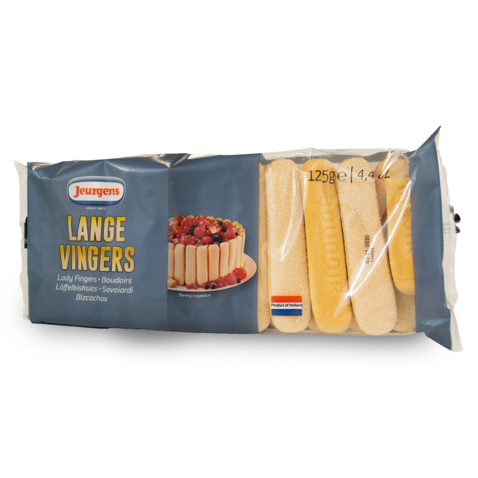 Jeurgens Jeurgens Lady Fingers 125g