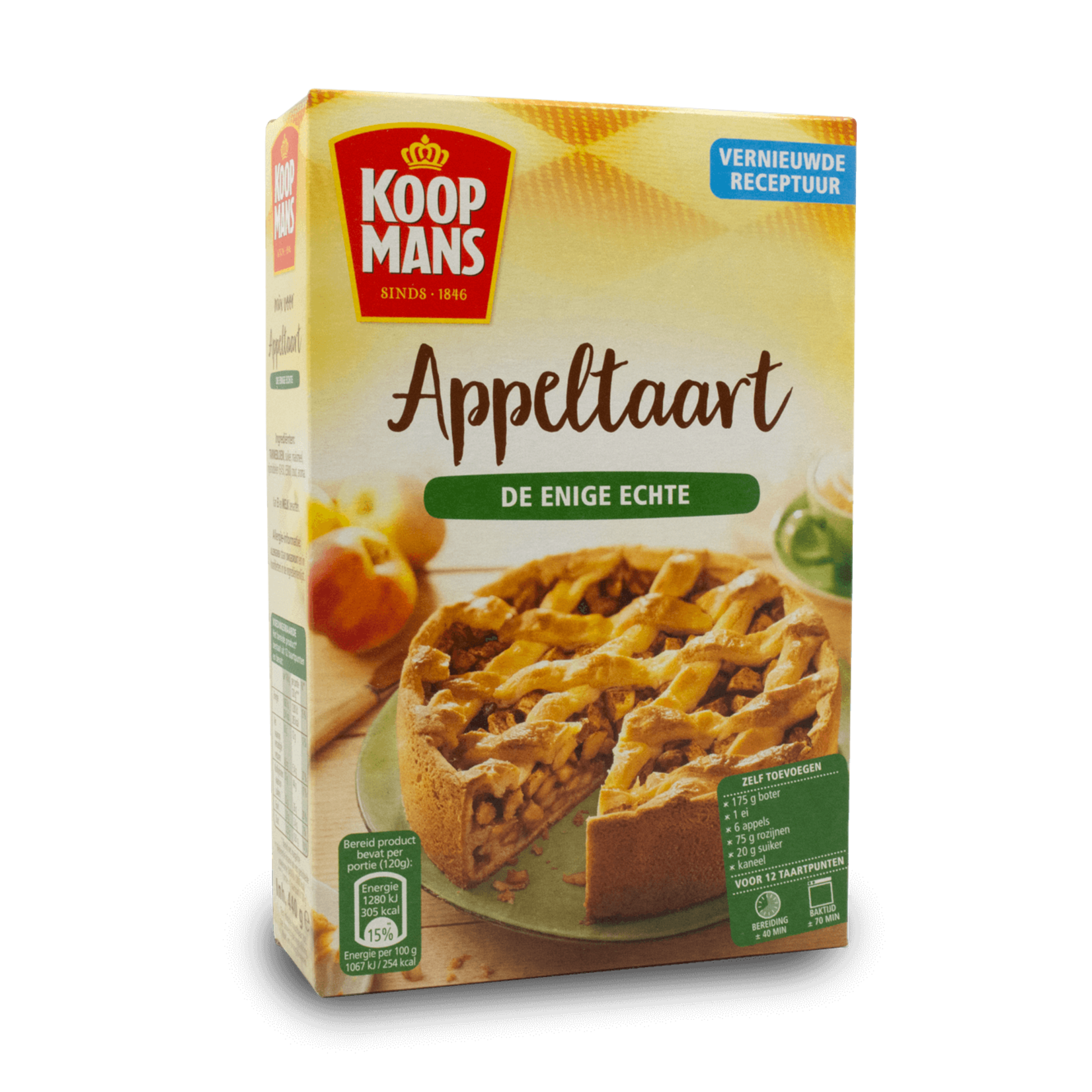 Koopmans Koopmans Appeltaart Apple Pie Mix 440g