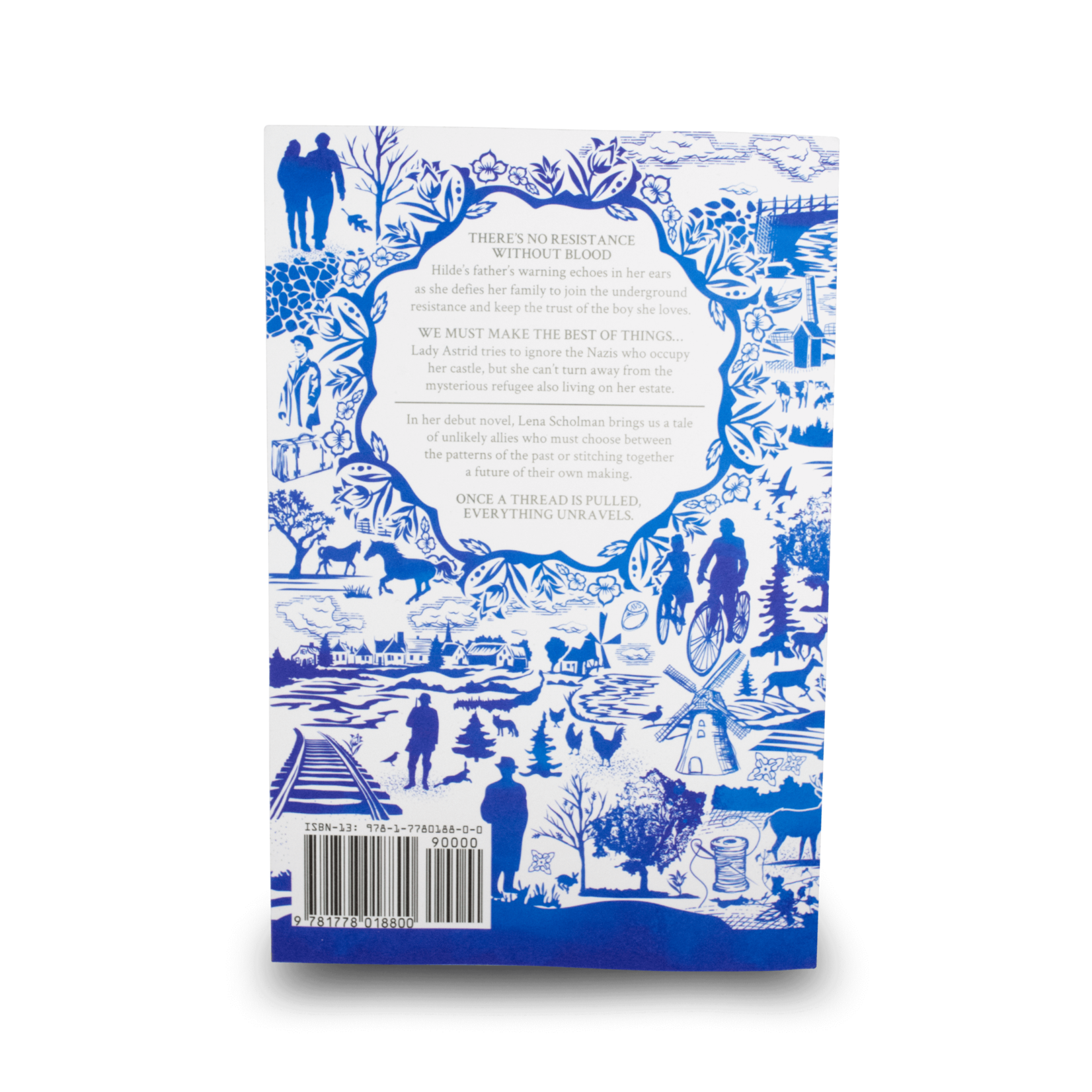 Between Silk & Wool Large Print