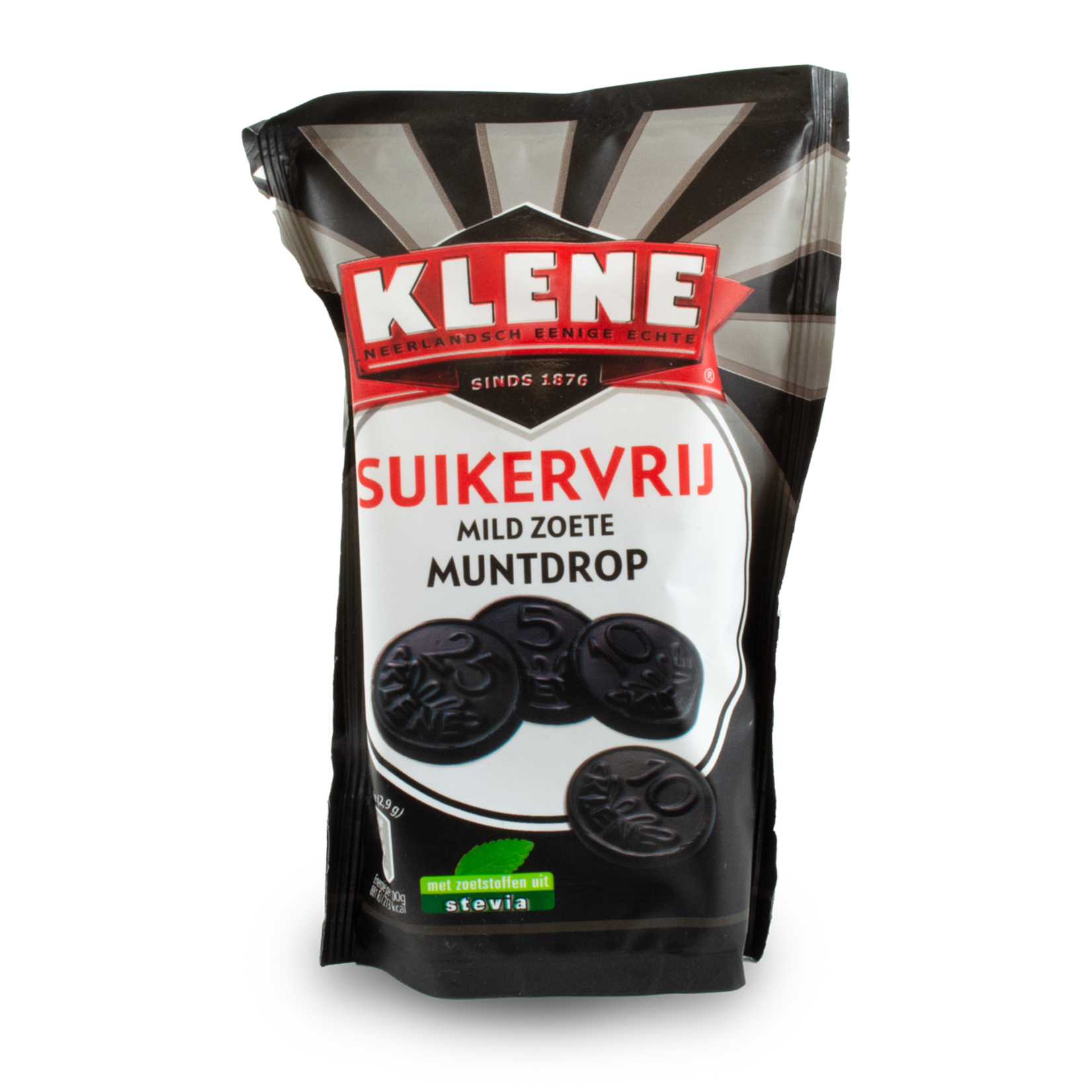 Klene Klene Sugar Free Coin Liquorice 105g