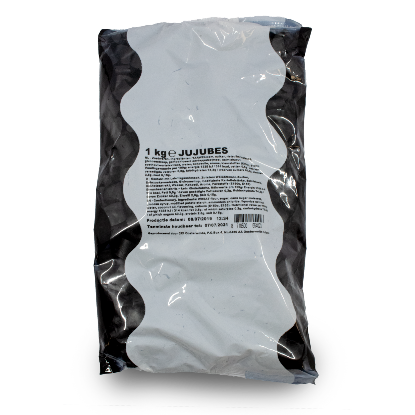 CCI CCI Black Jujubes 1kg