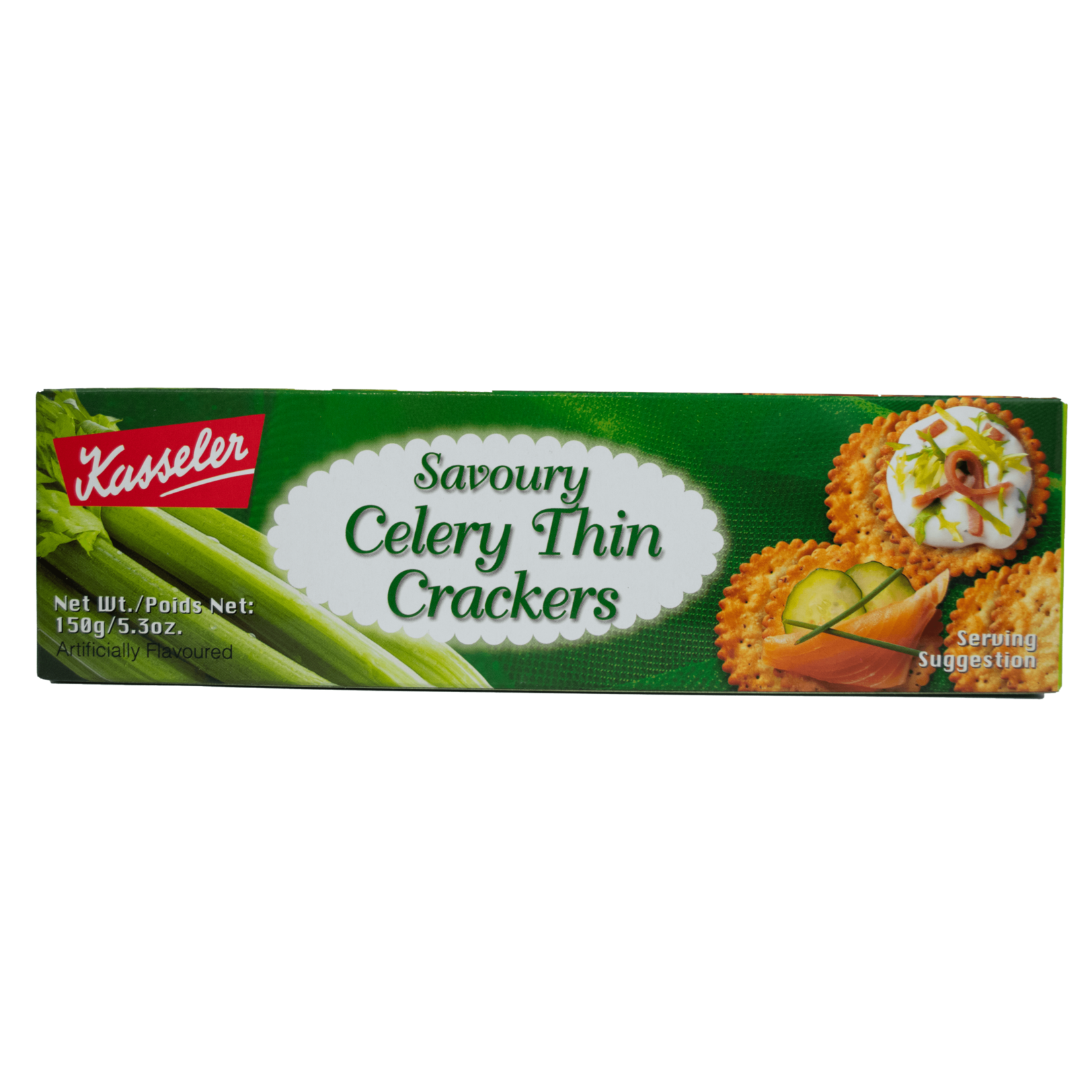 Kasseler Kasseler Thin Crackers - Celery 150g