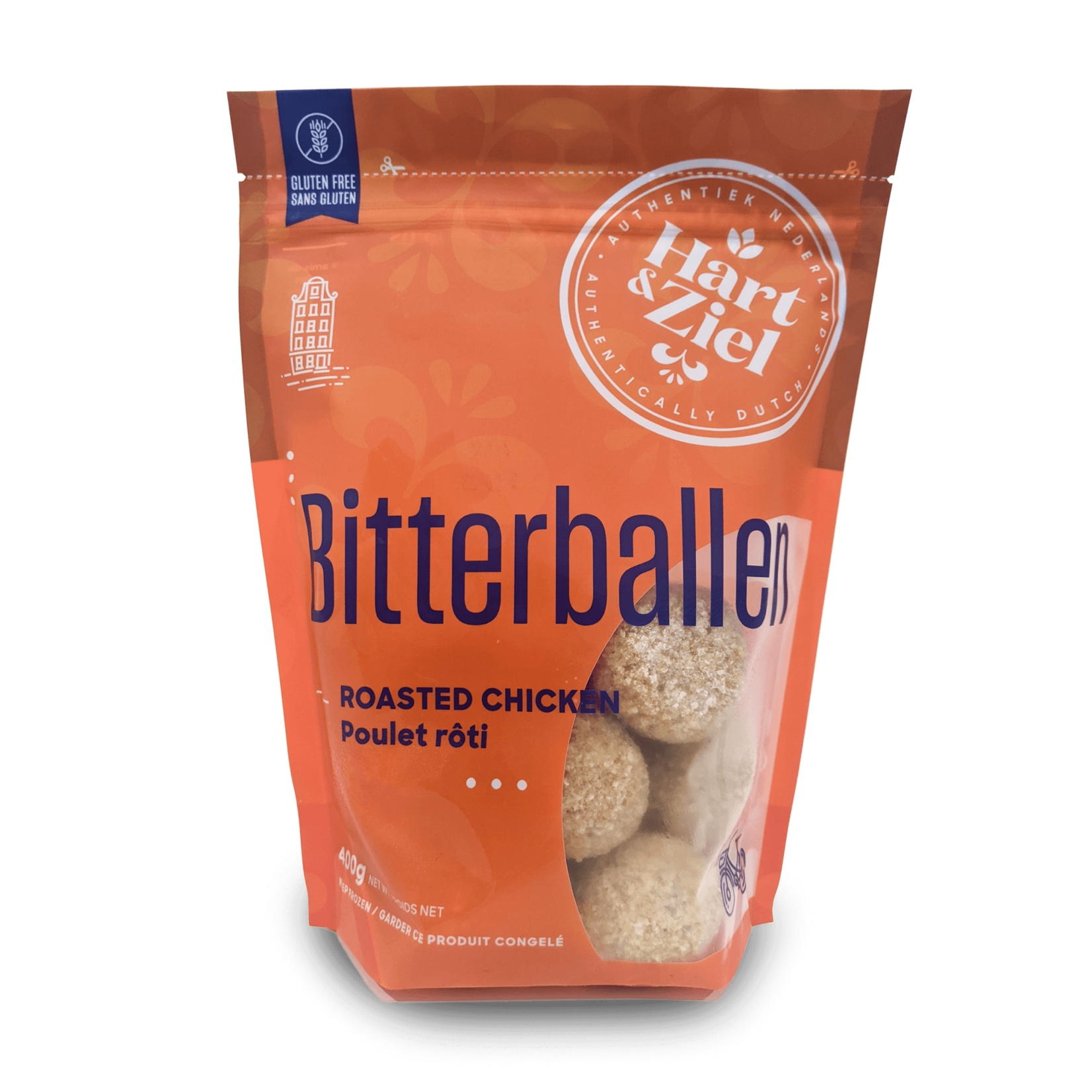 Hart & Ziel Hart & Ziel Roasted Chicken Bitterballen 400g