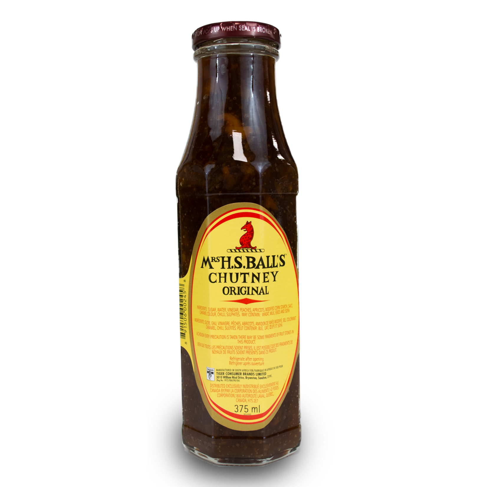 Mrs. H&S Balls Mrs. H&S Balls Original Chutney 375ml