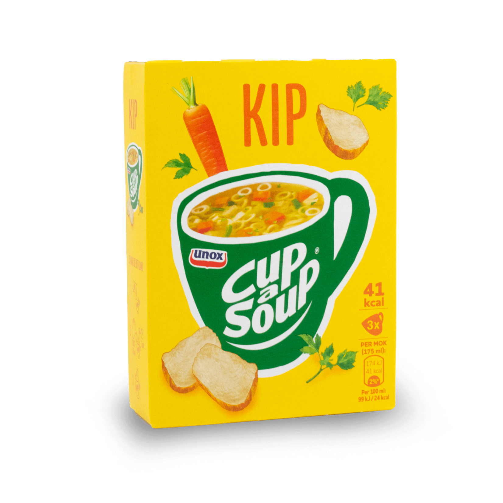 Unox Unox Cup a Soup - Chicken 3X12g