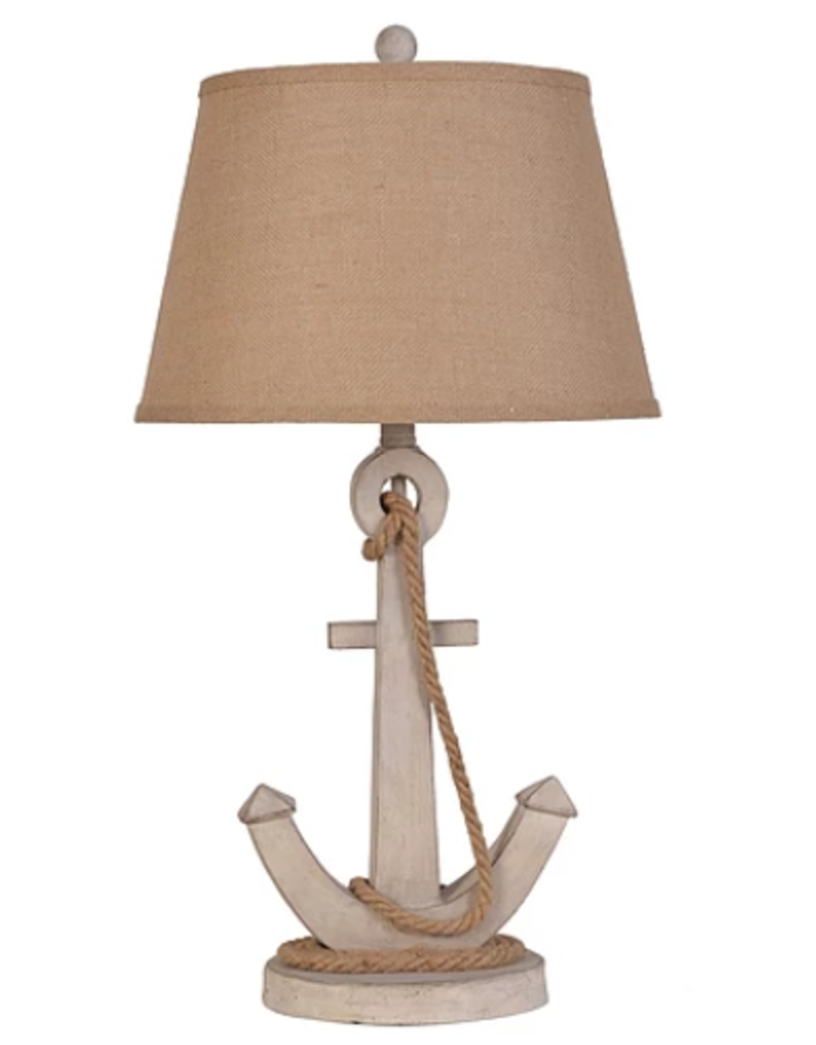 LPS-177 28" Polyresin Anchor Table Lamp