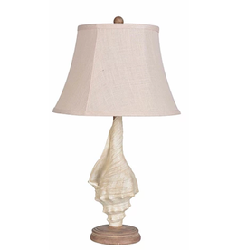 LPS-230 27.5" Polyresin Seashell Table Lamp