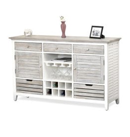 Seawinds B23327 Islamorada Sideboard W/Wine Rack