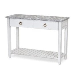 Seawinds B78204-Grey Picket Fence Console Table