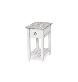 Seawinds B78205-Grey Picket Fence Chairside Table