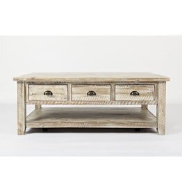 Jofran 1743-1 Artisan's Craft Coffee Table Washed Grey