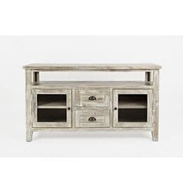 Jofran 1743-54 Artisan's Craft 54" Media Console Washed Grey