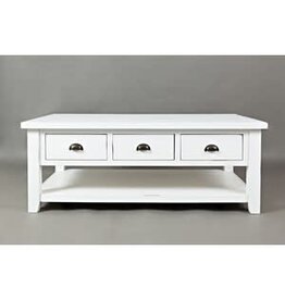 Jofran 1744-1  Artisan Craft Coffee Table - white