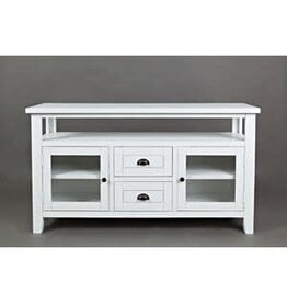 Jofran 1744-54 Artisan's Craft 54" Media Console Weathered White