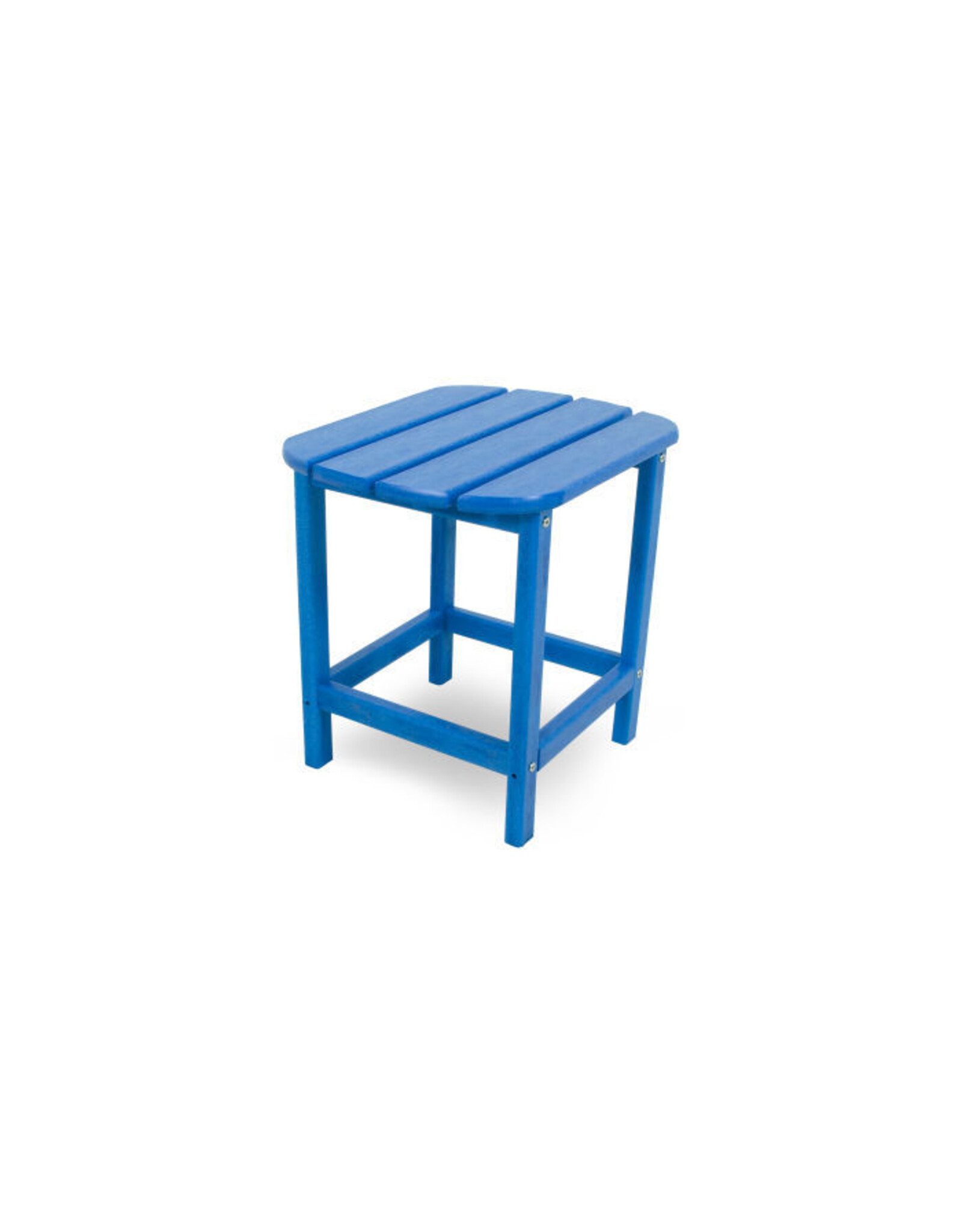 Polywood SBT18PB South Beach 18" Side Table in Pacific Blue