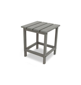 Polywood ECT18GY Side Table Slate Grey