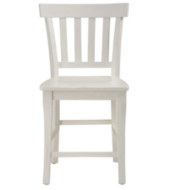 Jofran 647-BS31KD Madaket Slat Back Counter Stool