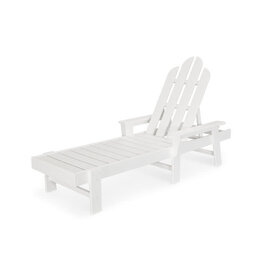 Polywood ECC76WH Long Island Chaise White