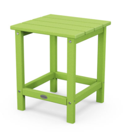 Polywood ECT18LI Side Table Lime