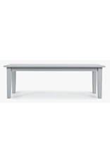 Jofran 252-14KD Simplicity Bench Dove Grey Finish