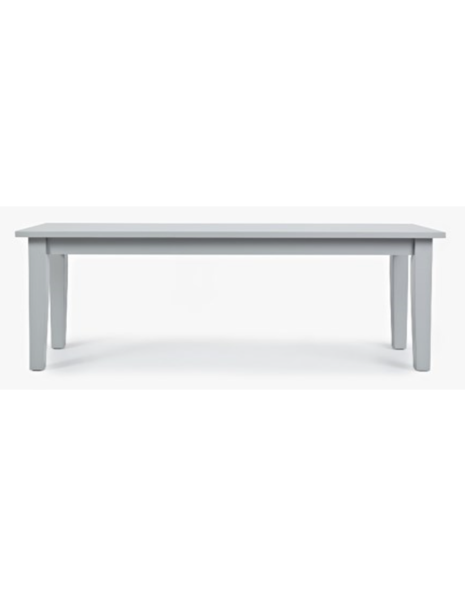 Jofran 252-14KD Simplicity Bench Dove Grey Finish